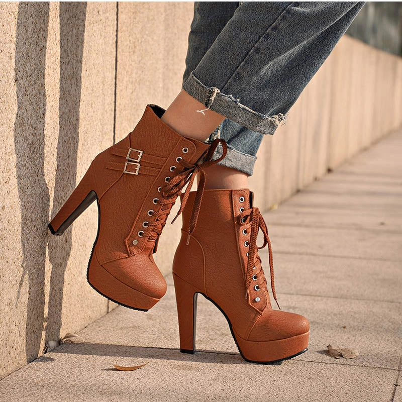 High Heels Female Short Boot