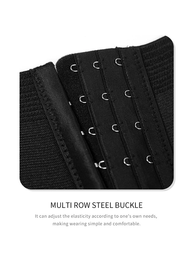 High-Waist Tummy Control Butt Lifting Shapewear Briefs with Adjustable Hip Bands
