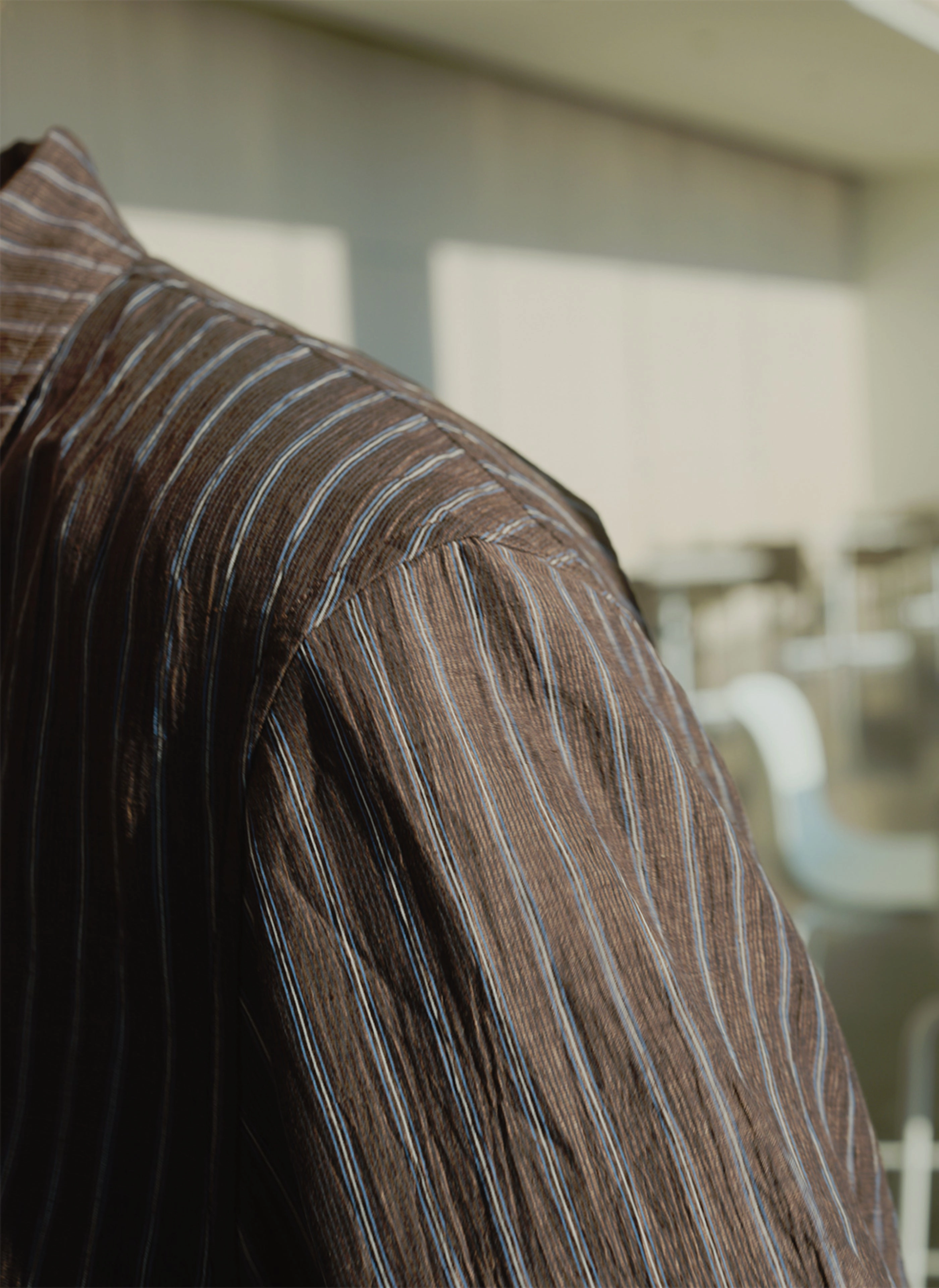 Hybrid Linen Single Breasted Soft Blazer