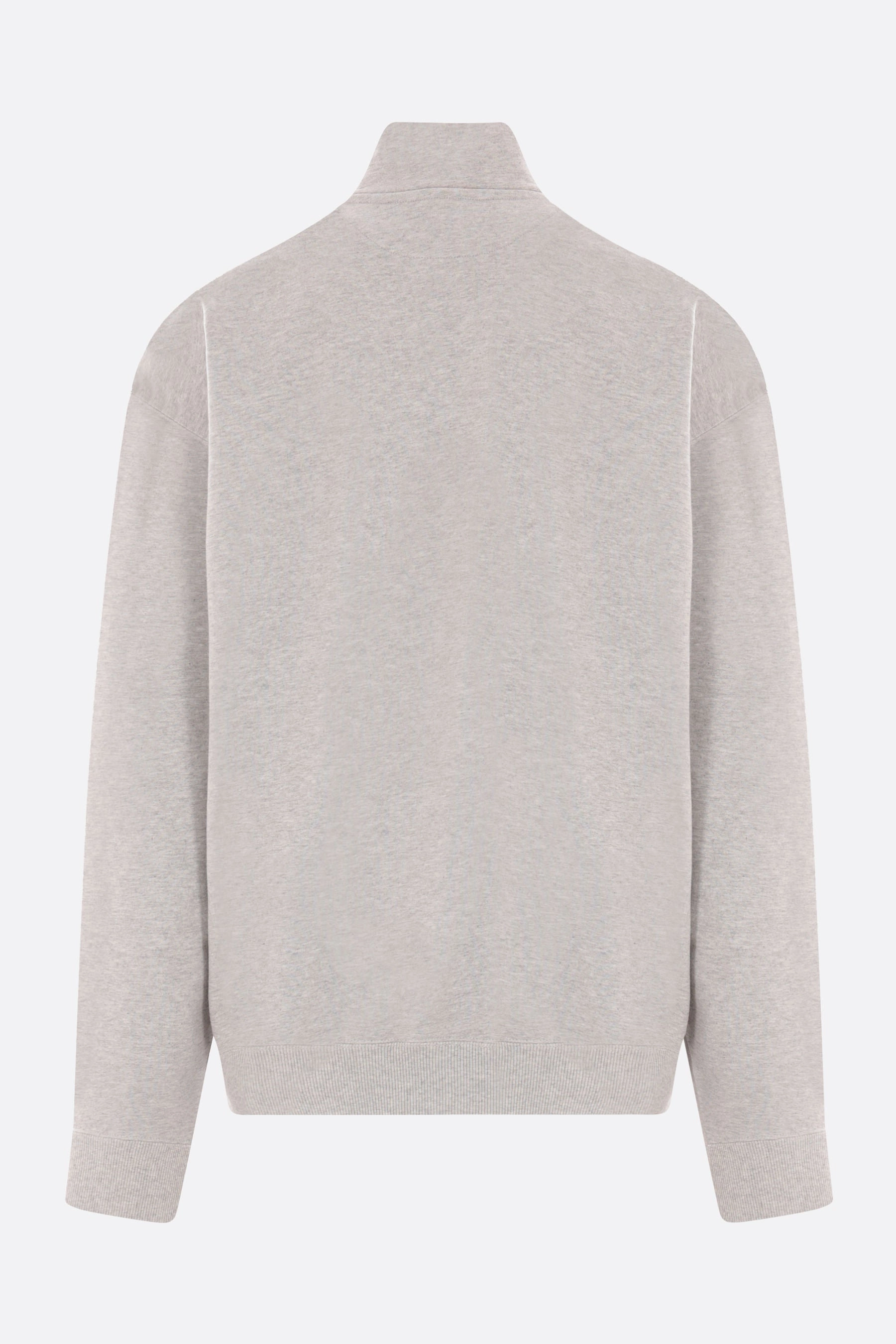 jersey half-zip sweatshirt