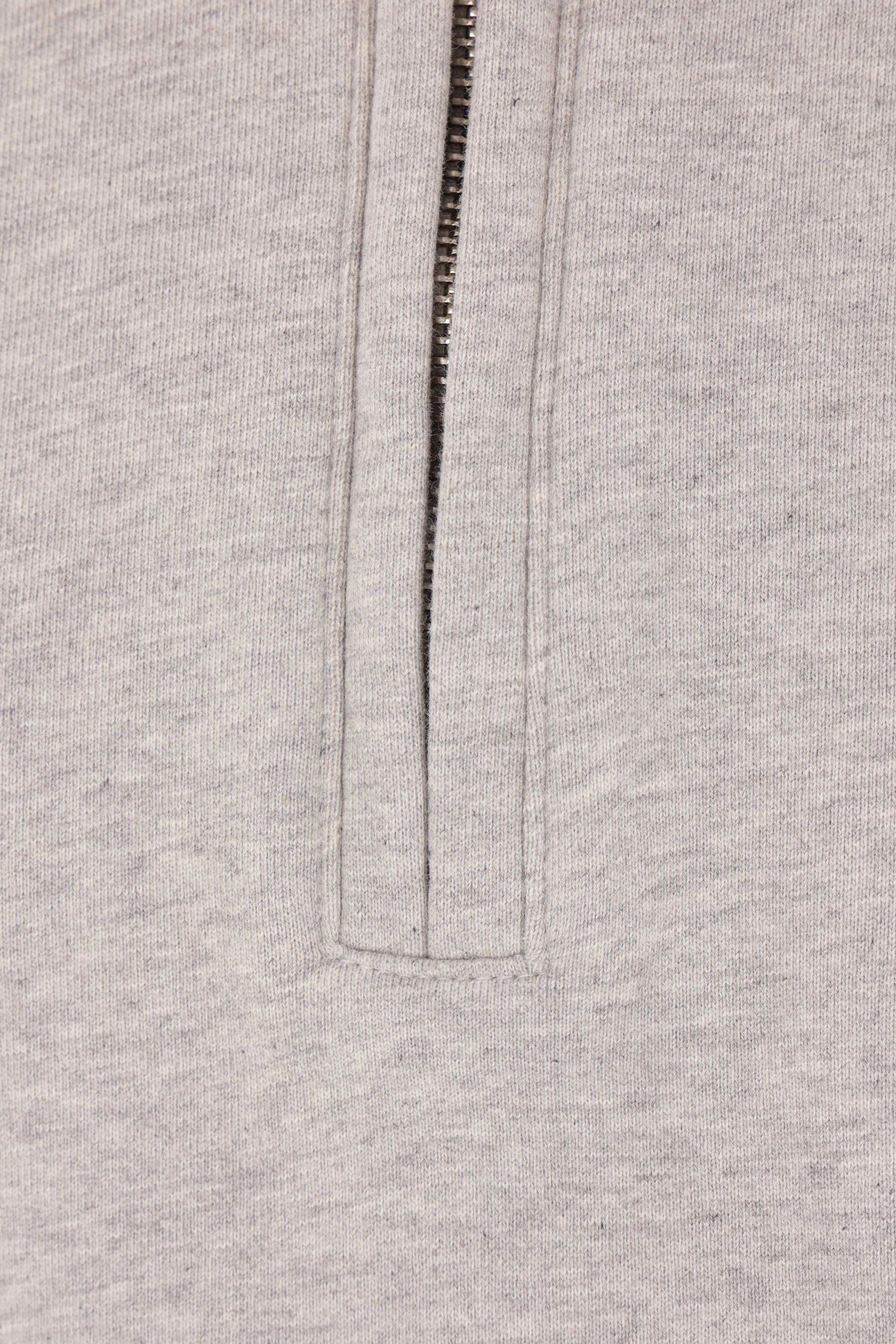jersey half-zip sweatshirt
