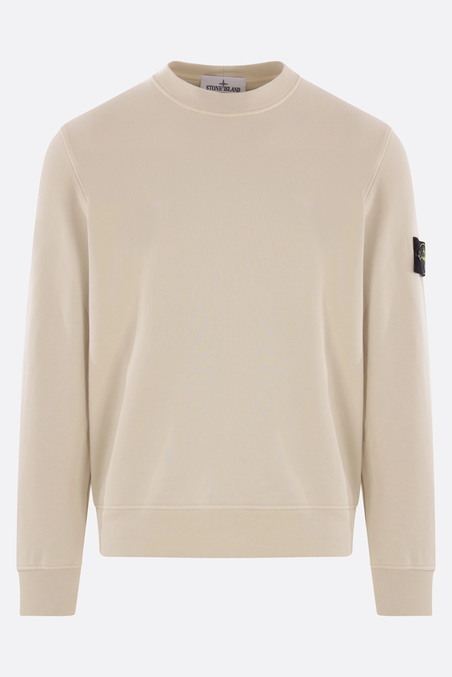 jersey sweatshirt with logo badge