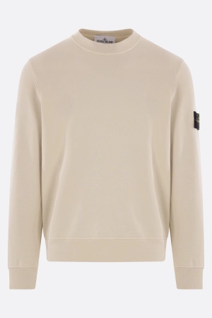 jersey sweatshirt with logo badge