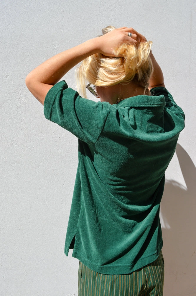 Komodo Ocean Jungle Green Terry Shirt