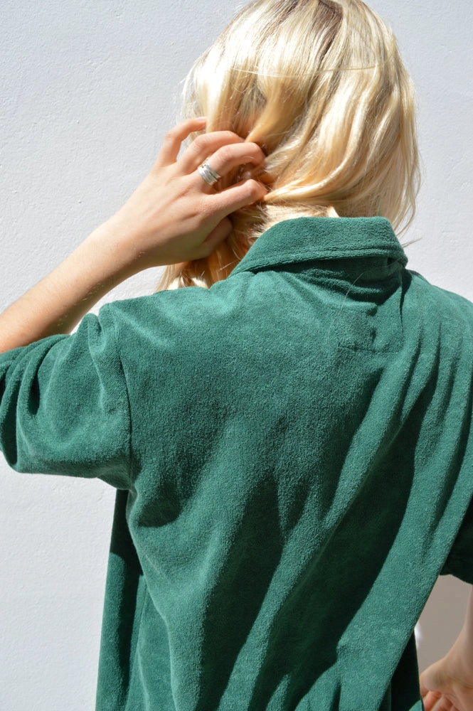 Komodo Ocean Jungle Green Terry Shirt