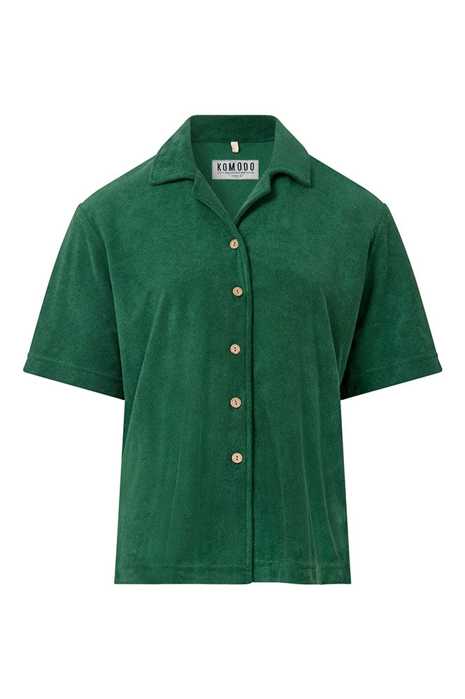 Komodo Ocean Jungle Green Terry Shirt