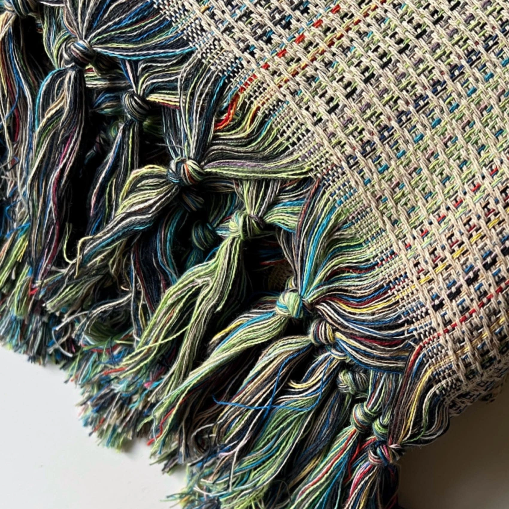 Lale Seasons Hand Loomed Cotton Blanket | Multiple Colours