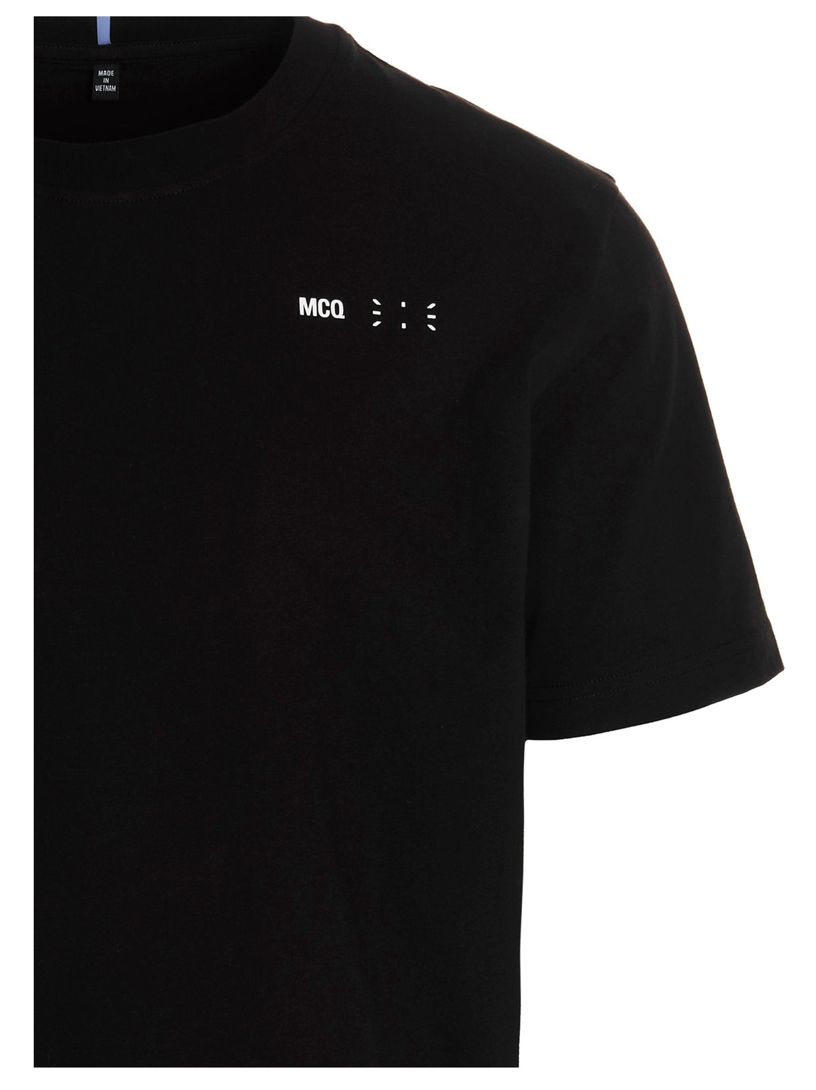 McQ Alexander McQueen Log Embroidered Crewneck T-Shirt