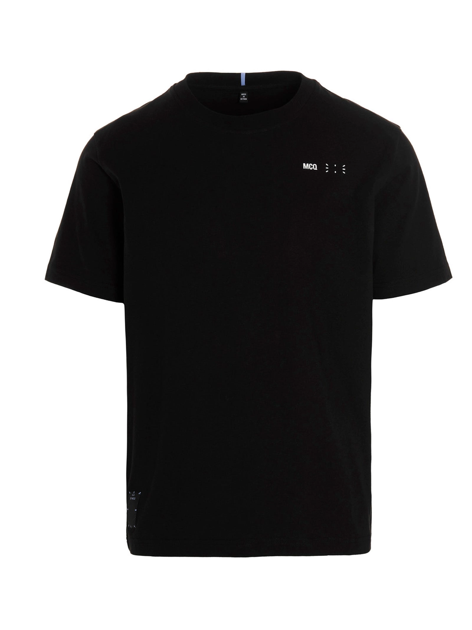 McQ Alexander McQueen Log Embroidered Crewneck T-Shirt