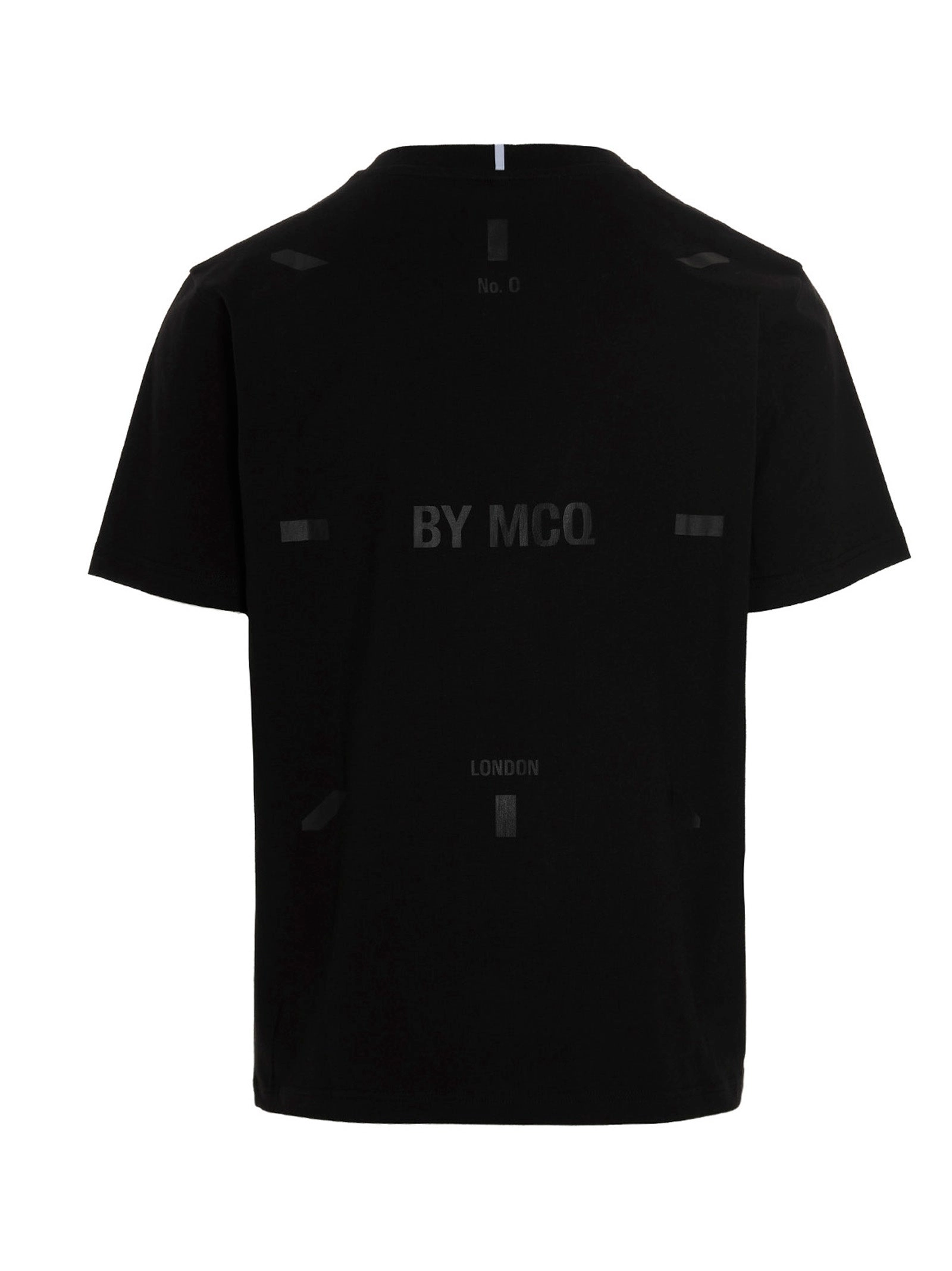 McQ Alexander McQueen Log Embroidered Crewneck T-Shirt