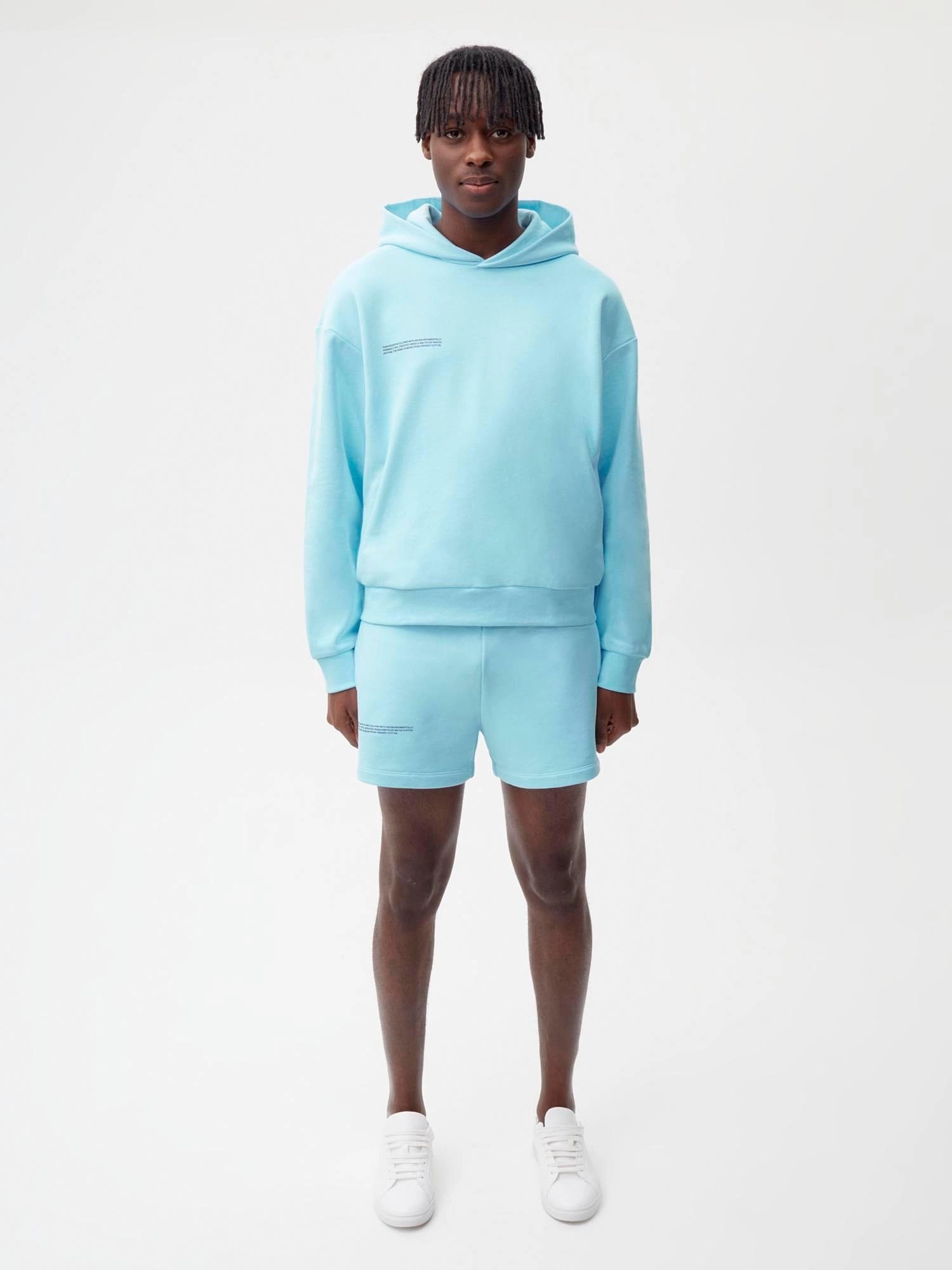 Mens 365 Midweight Shorts—celestial blue