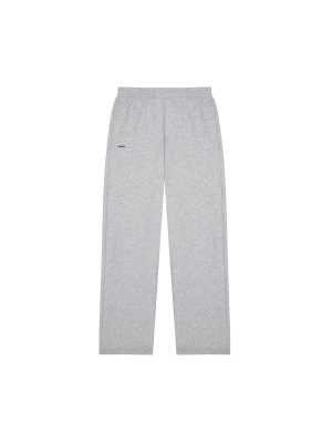 Mens 365 Midweight Straight Leg Track Pants—grey marl