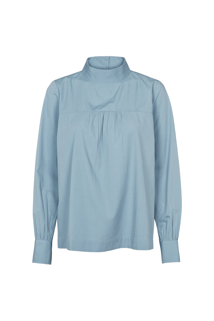 Milly Blouse - Windward blue