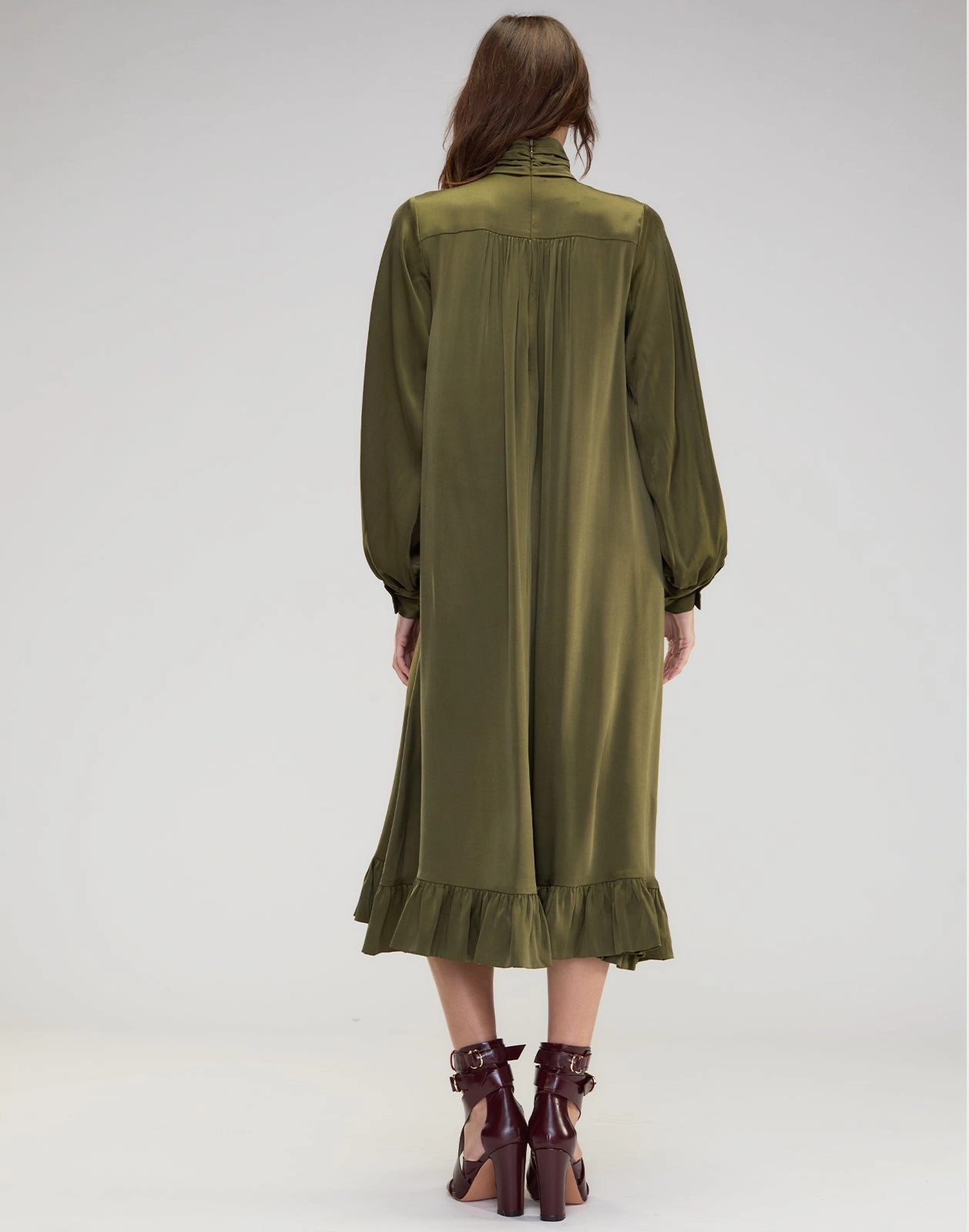 Monroe Silk Charmeuse Dress