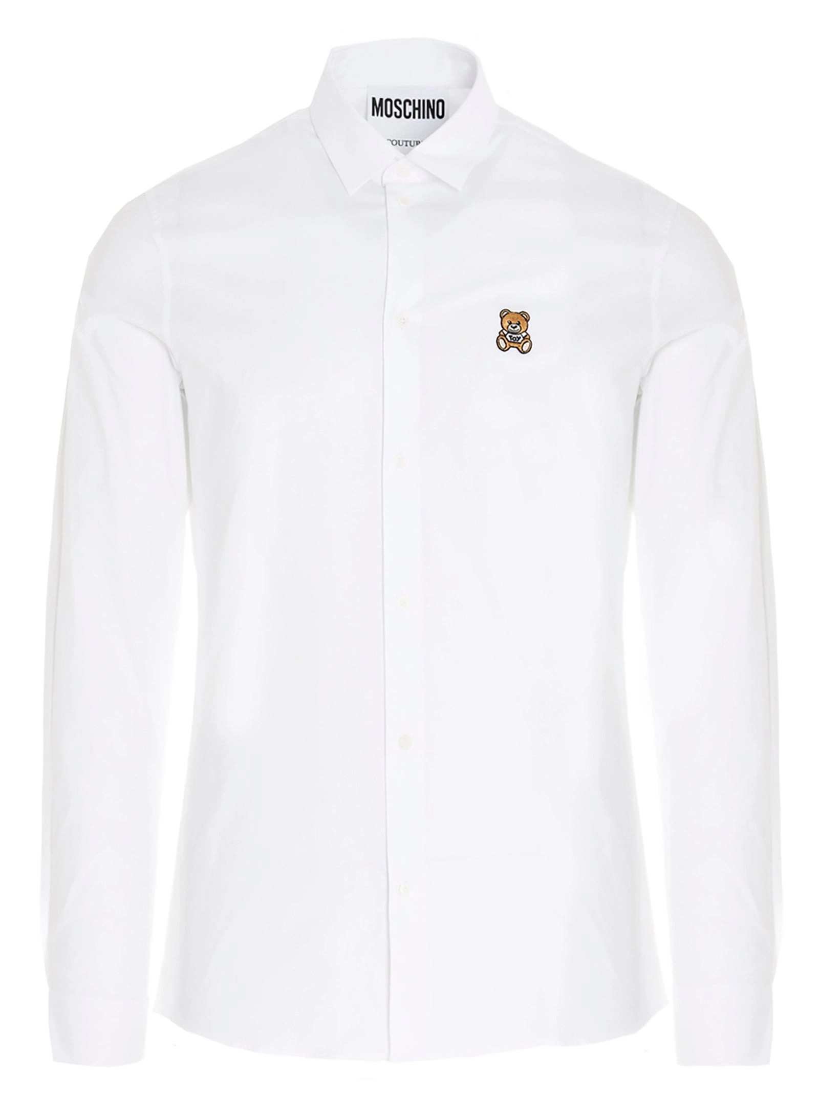 Moschino Teddy Patch Buttoned Shirt