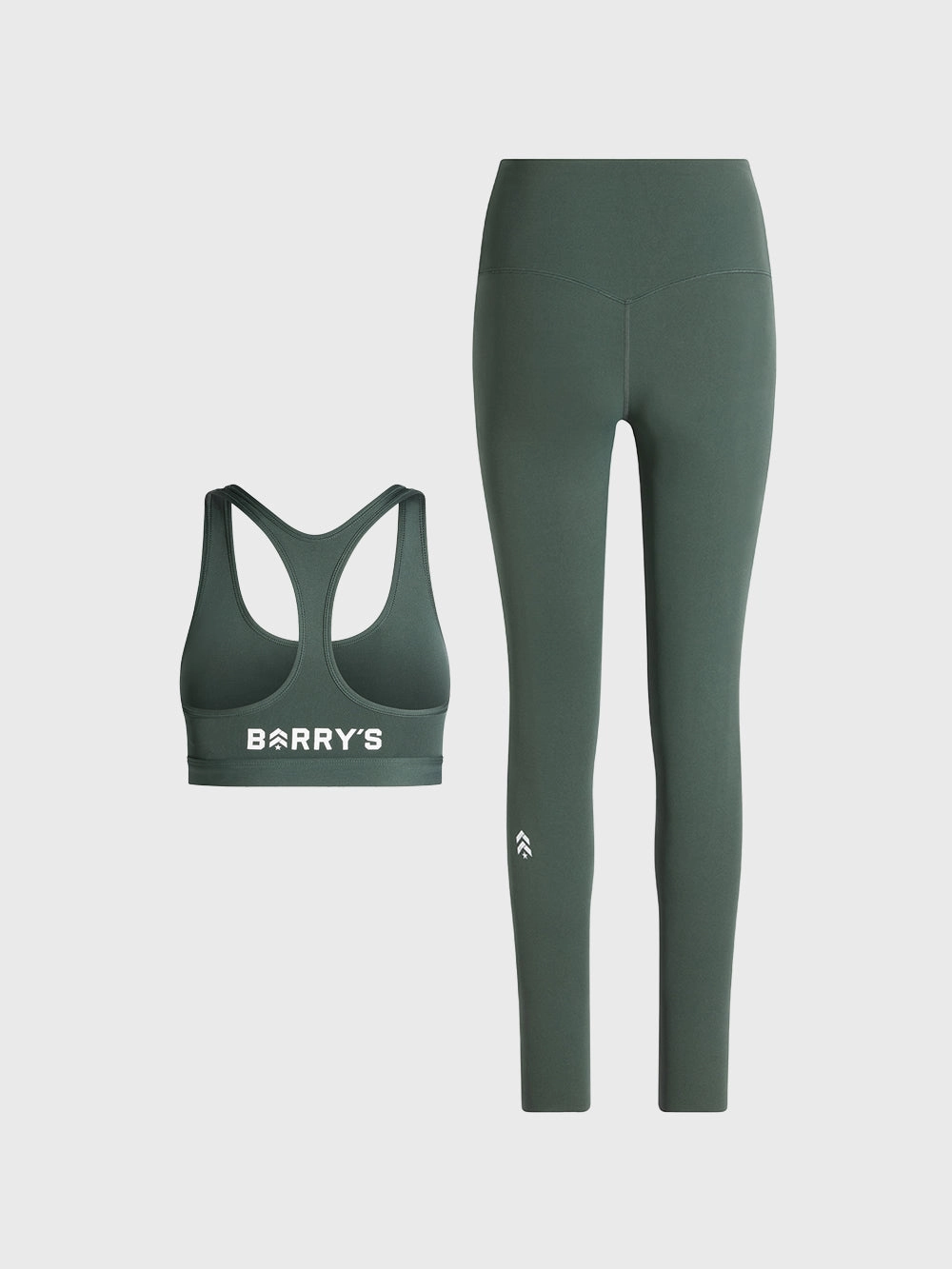 NIKE VINTAGE GREEN BRA AND LEGGING SET
