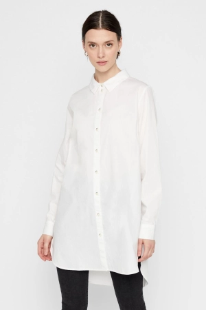 Noma Long Shirt In Cream