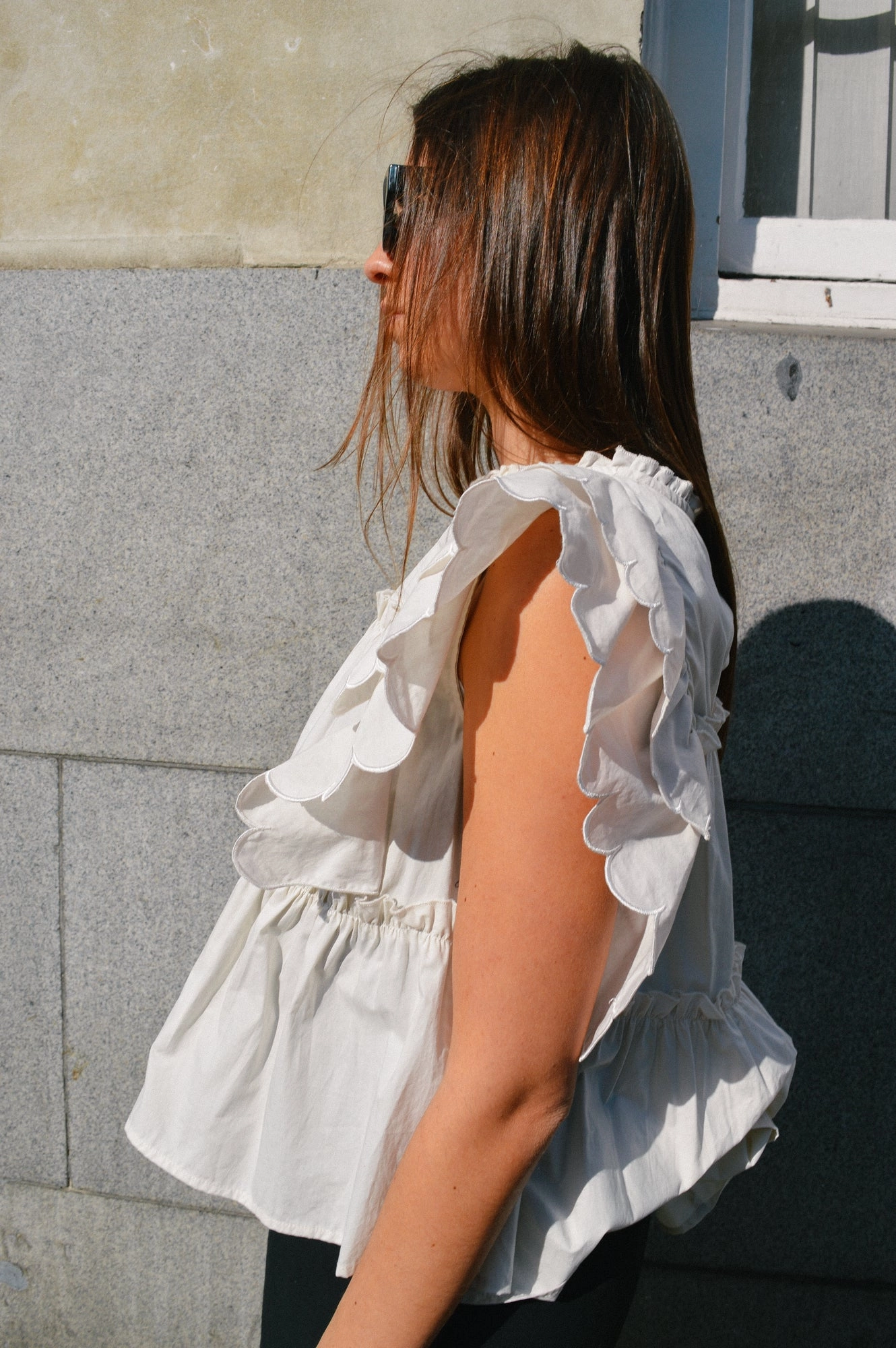 Object Hope White Sand Blouse