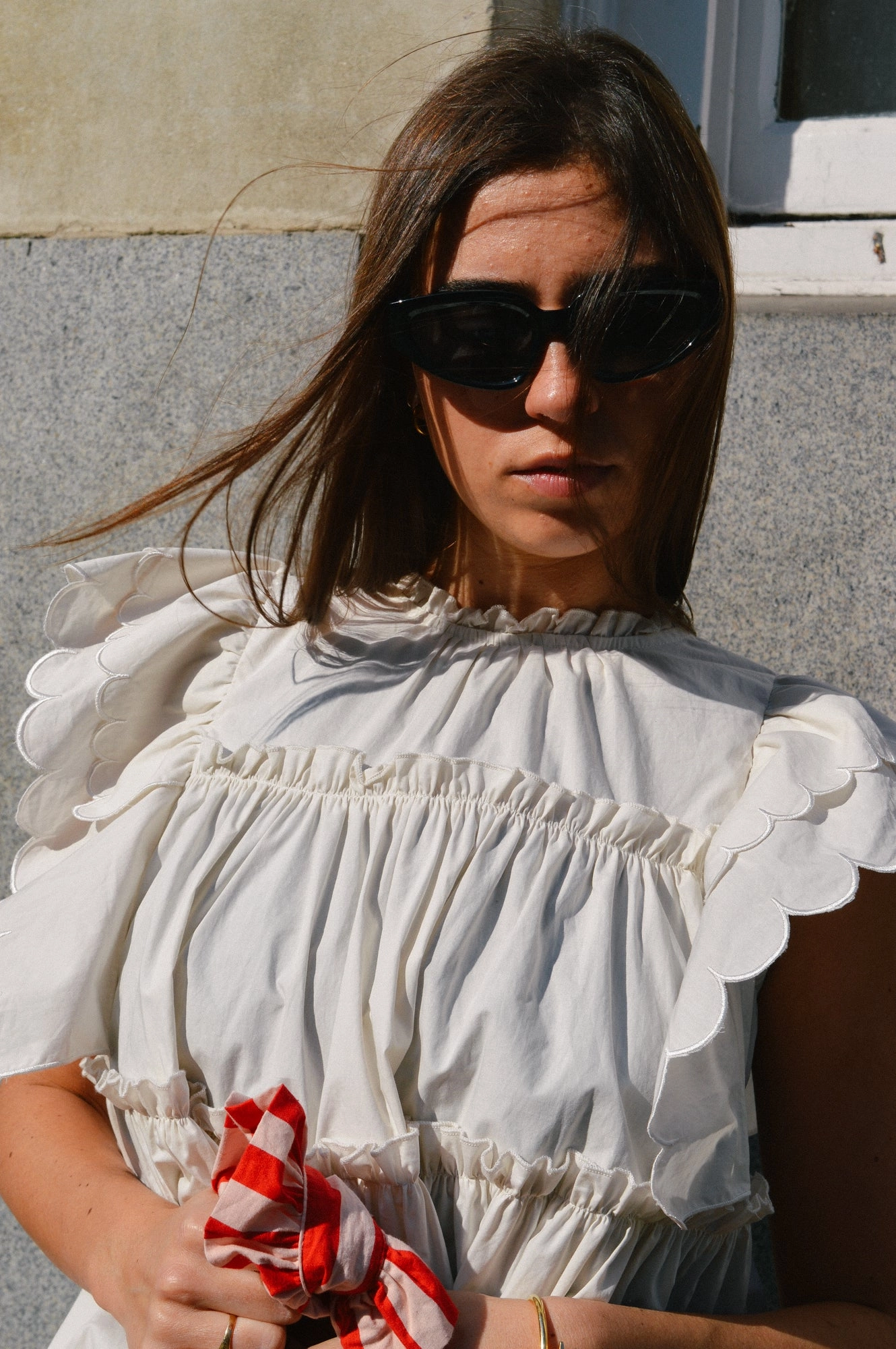 Object Hope White Sand Blouse