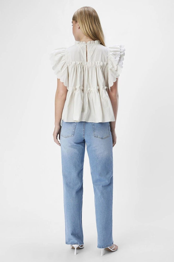 Object Hope White Sand Blouse