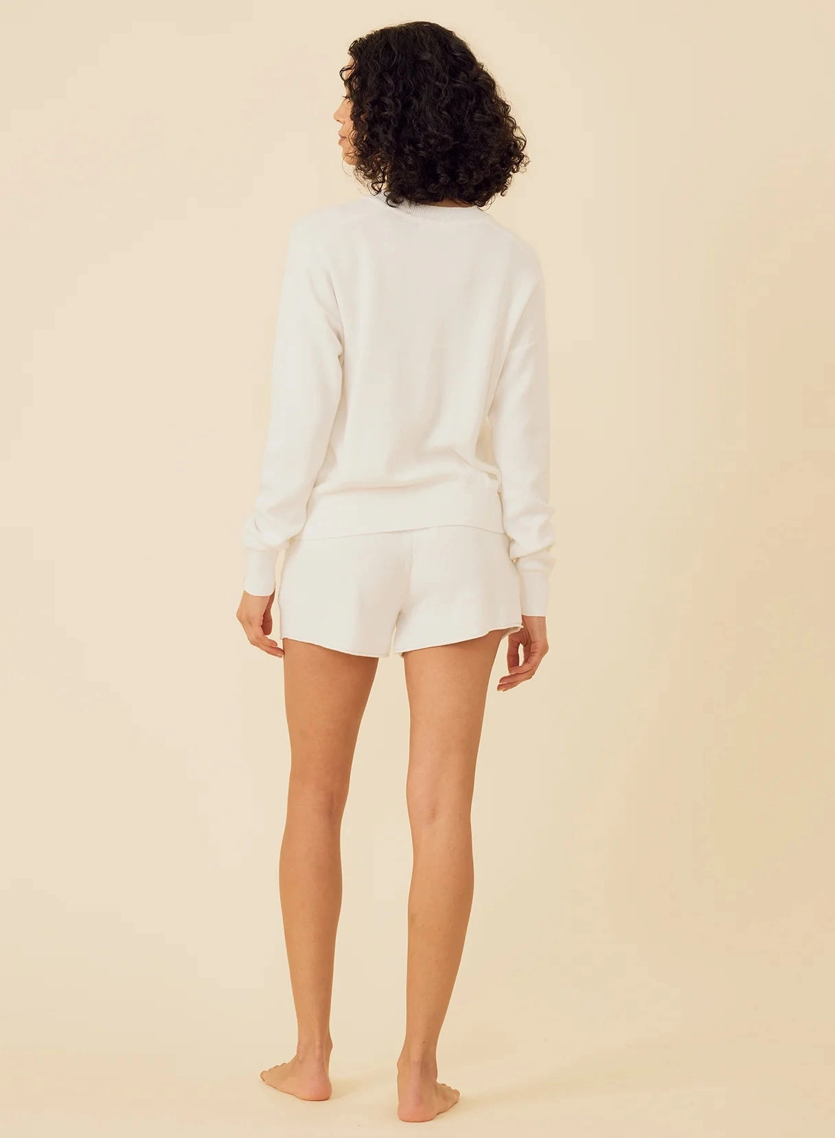 One Grey Day - White Warwick Pullover
