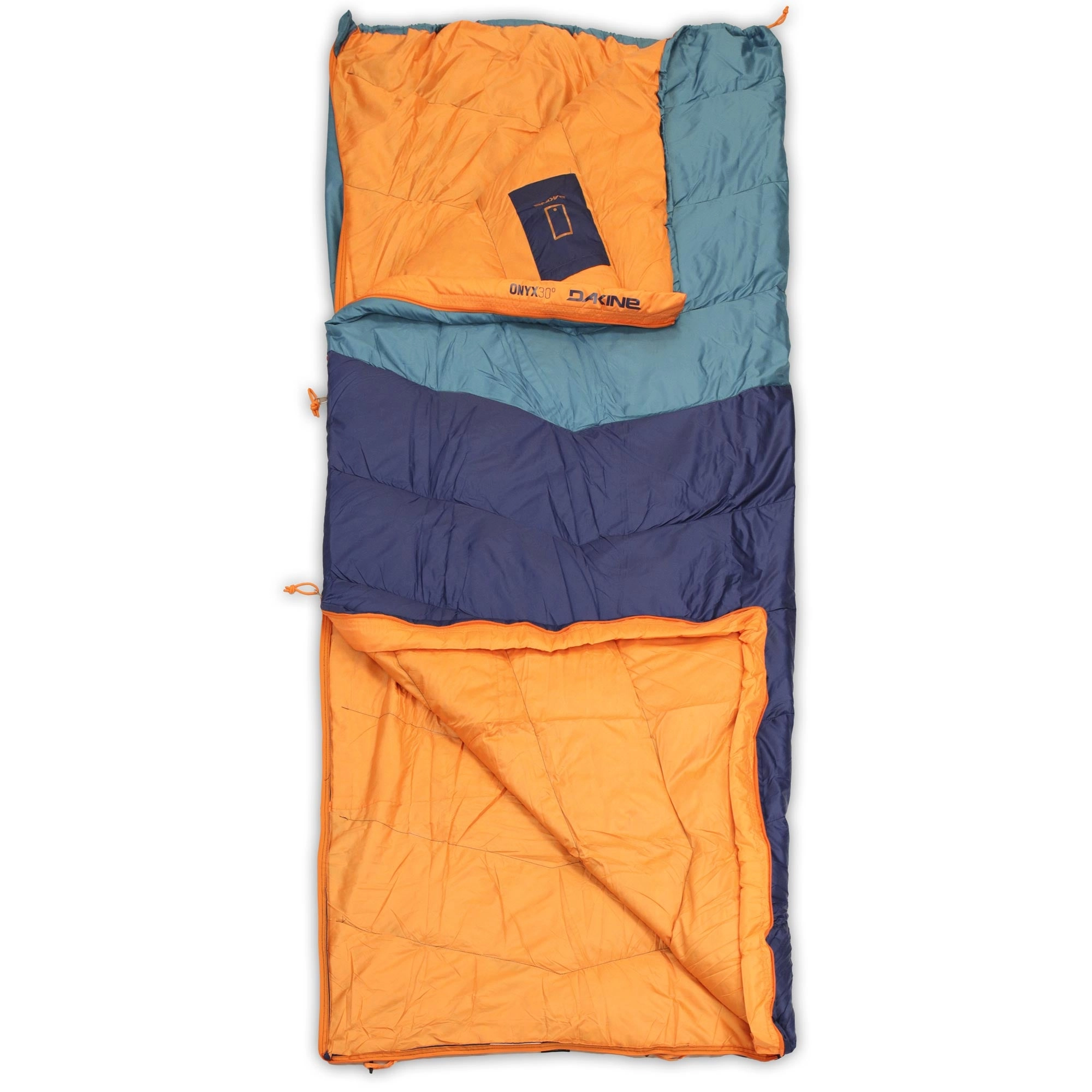 Onyx 30 Series Sleeping Bag - Naval / Vibrant Orange