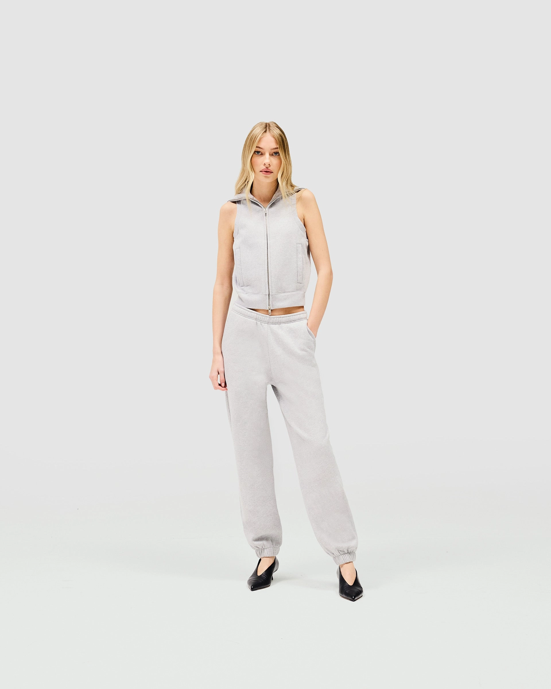 Owners Club Gilet - Grey Marl