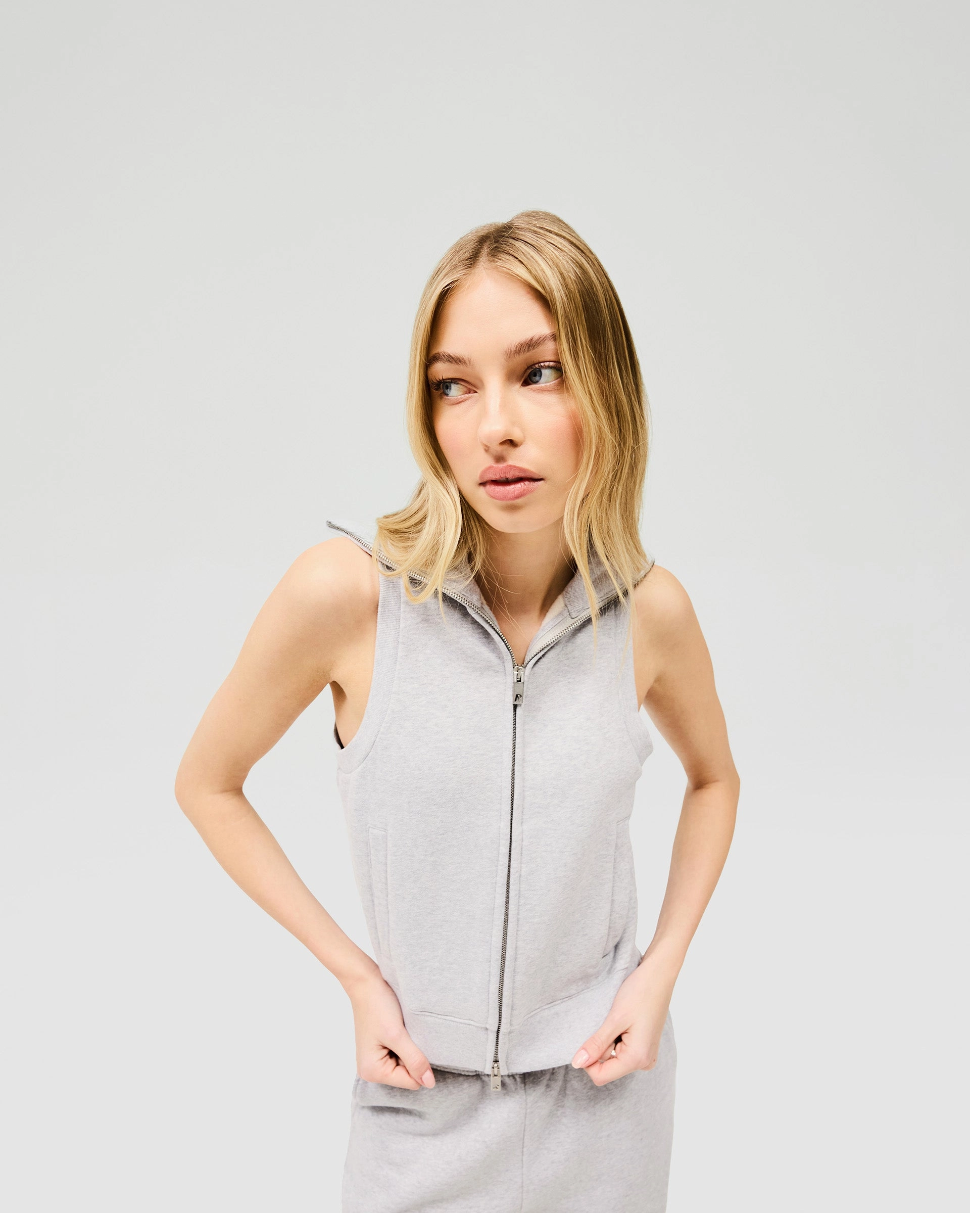 Owners Club Gilet - Grey Marl