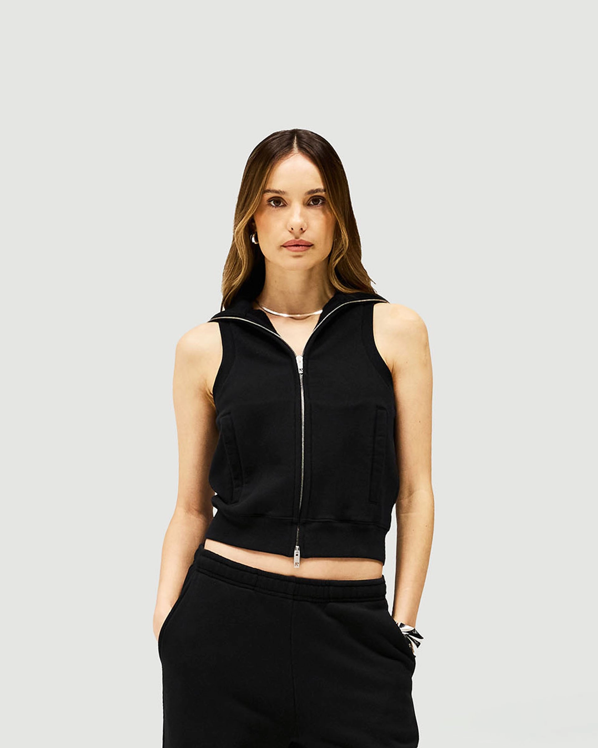 Owners Club Gilet - Jet Black