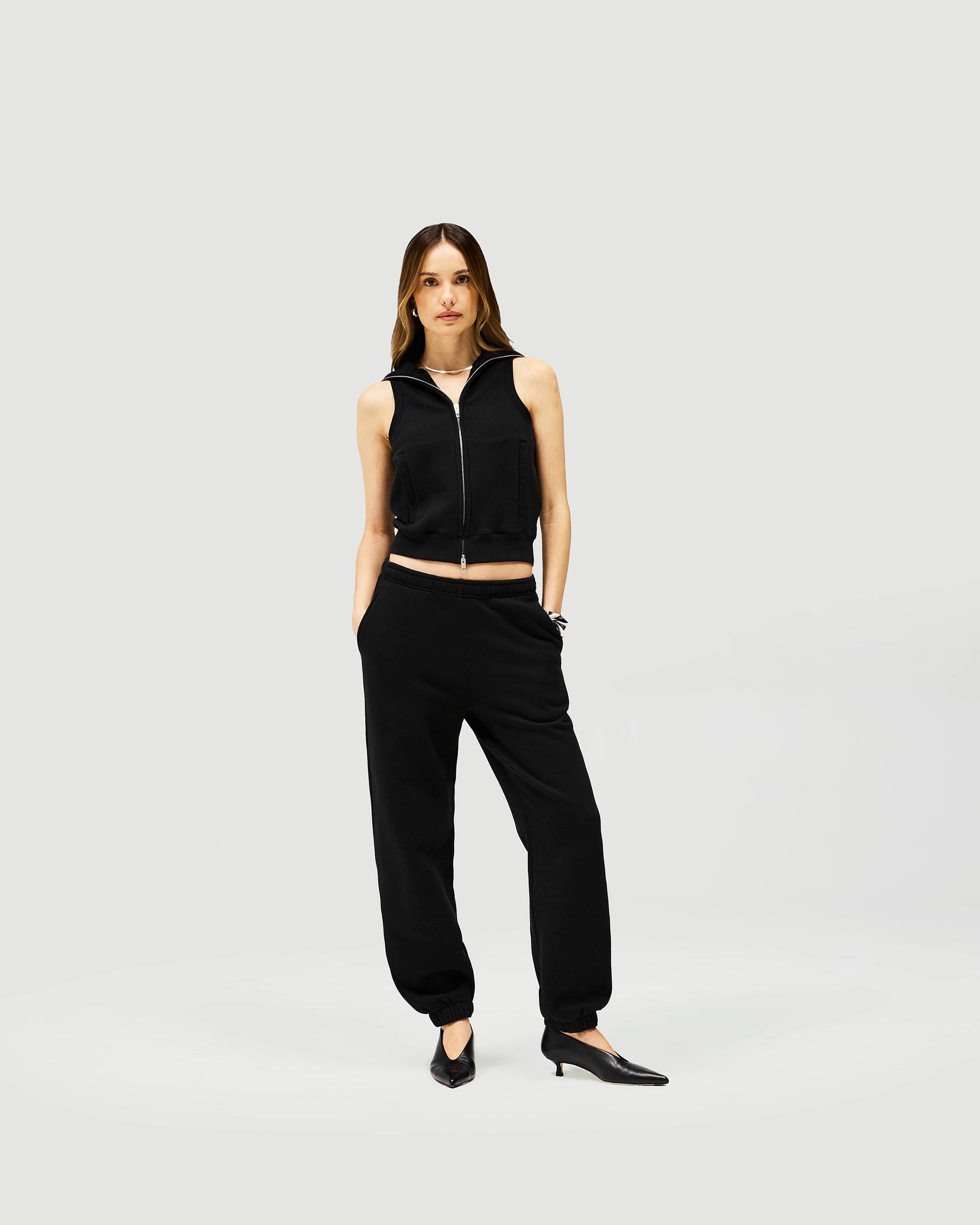 Owners Club Gilet - Jet Black