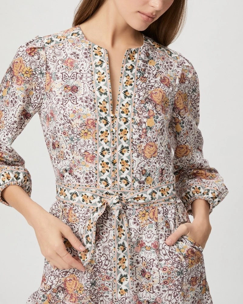 Pa9970 Paige Blanc Multi Romper