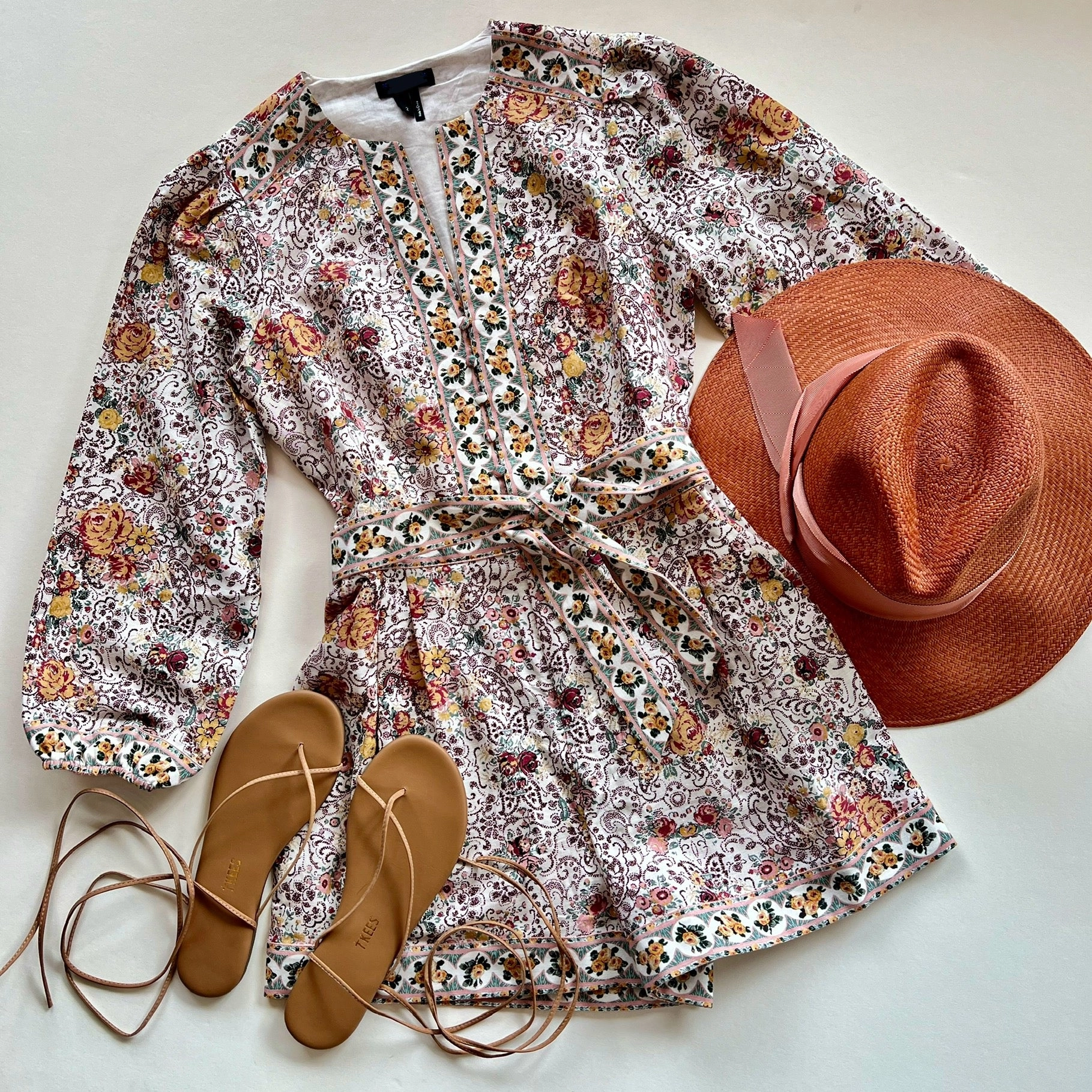 Pa9970 Paige Blanc Multi Romper