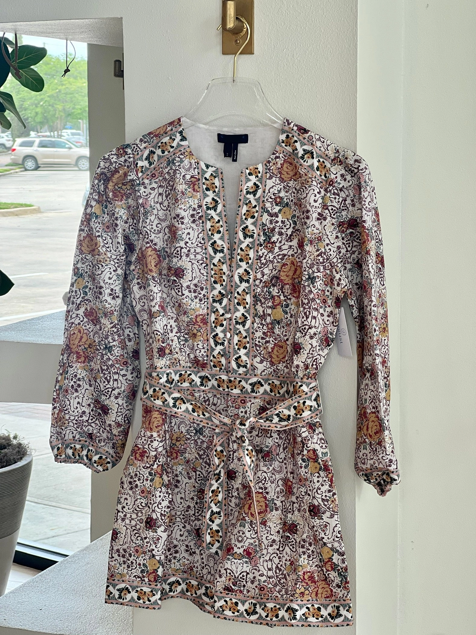 Pa9970 Paige Blanc Multi Romper