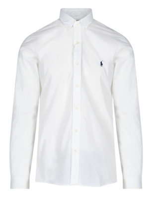 Polo Ralph Lauren Logo Embroidered Buttoned Shirt