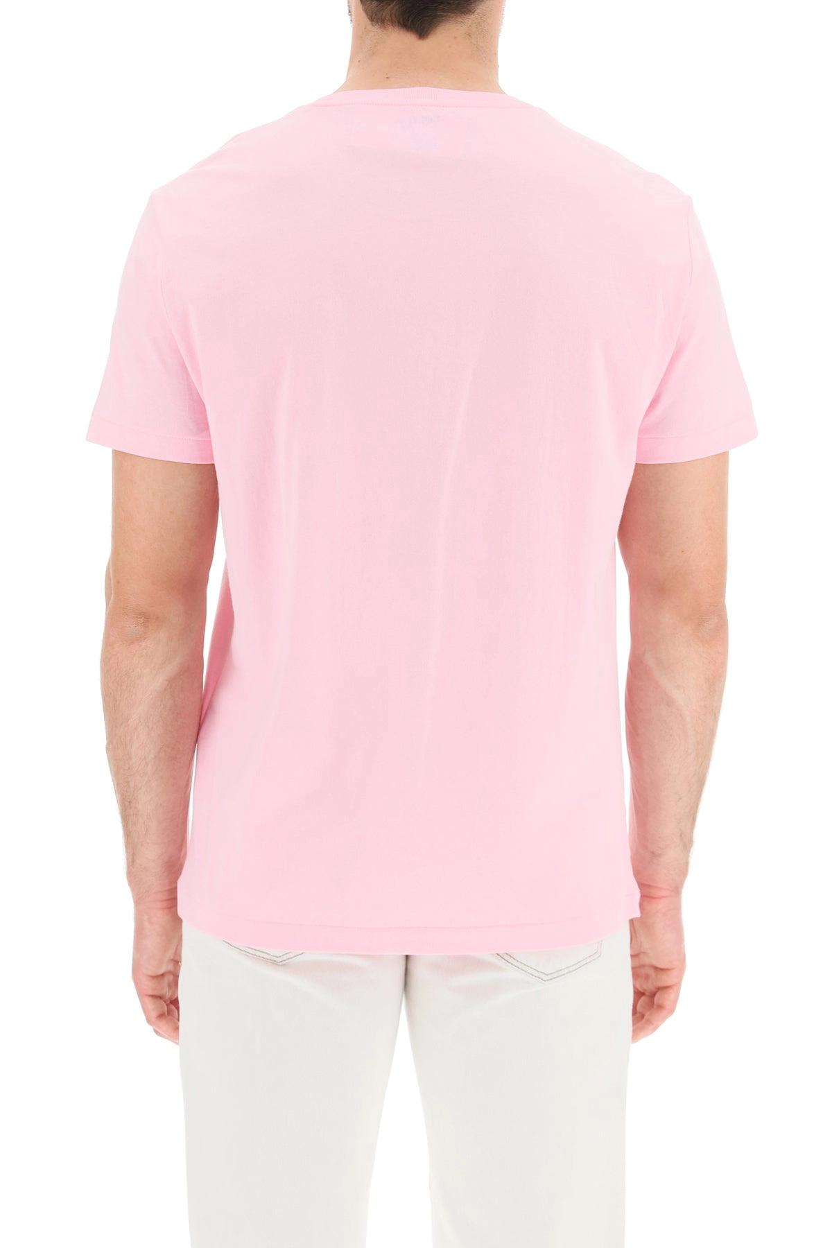 Polo Ralph Lauren Logo Embroidered Round Neck T-Shirt