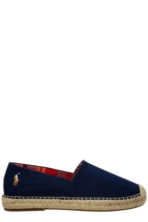 Polo Ralph Lauren Logo Embroidered Slip-On Espadrilles