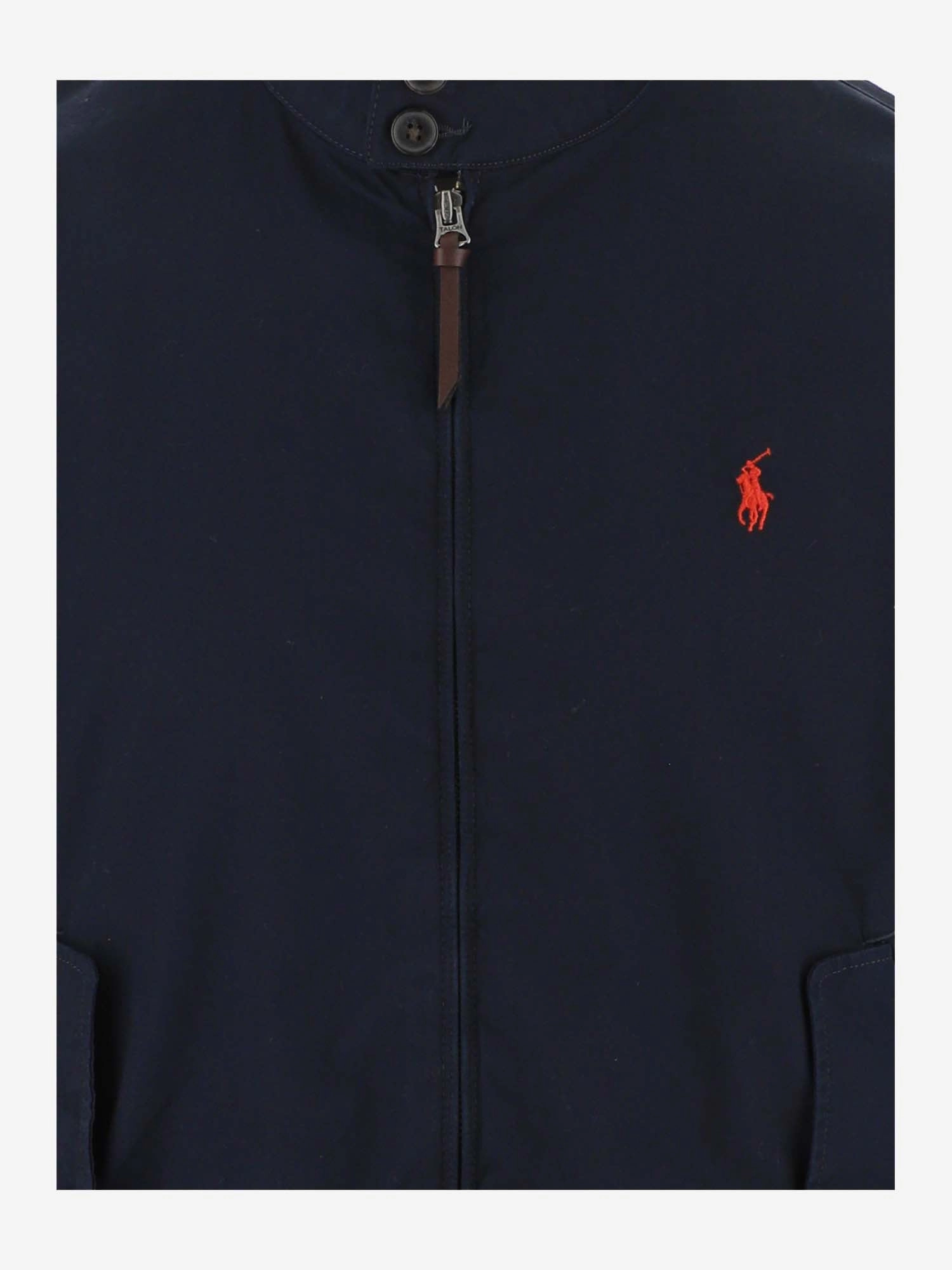 Polo Ralph Lauren Logo Embroidered Zip-Up Jacket