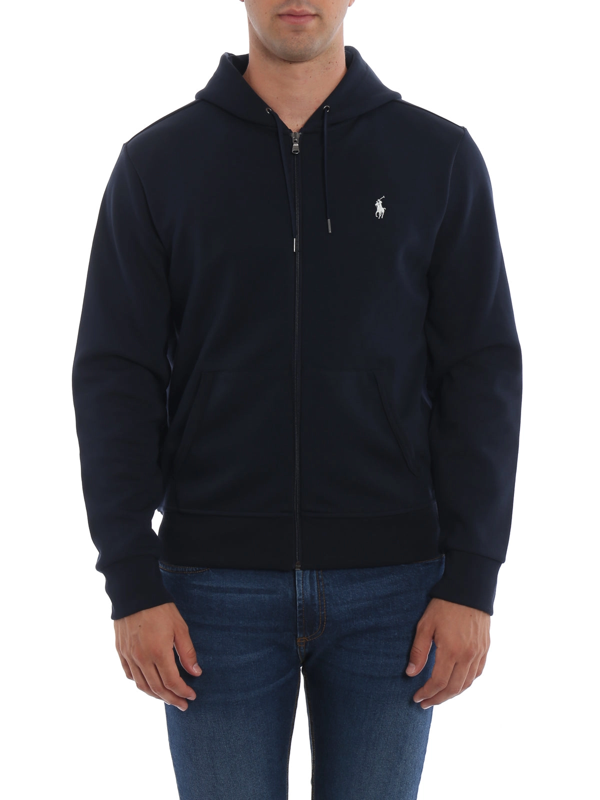 Polo Ralph Lauren Logo Embroidered Zipped Hoodie