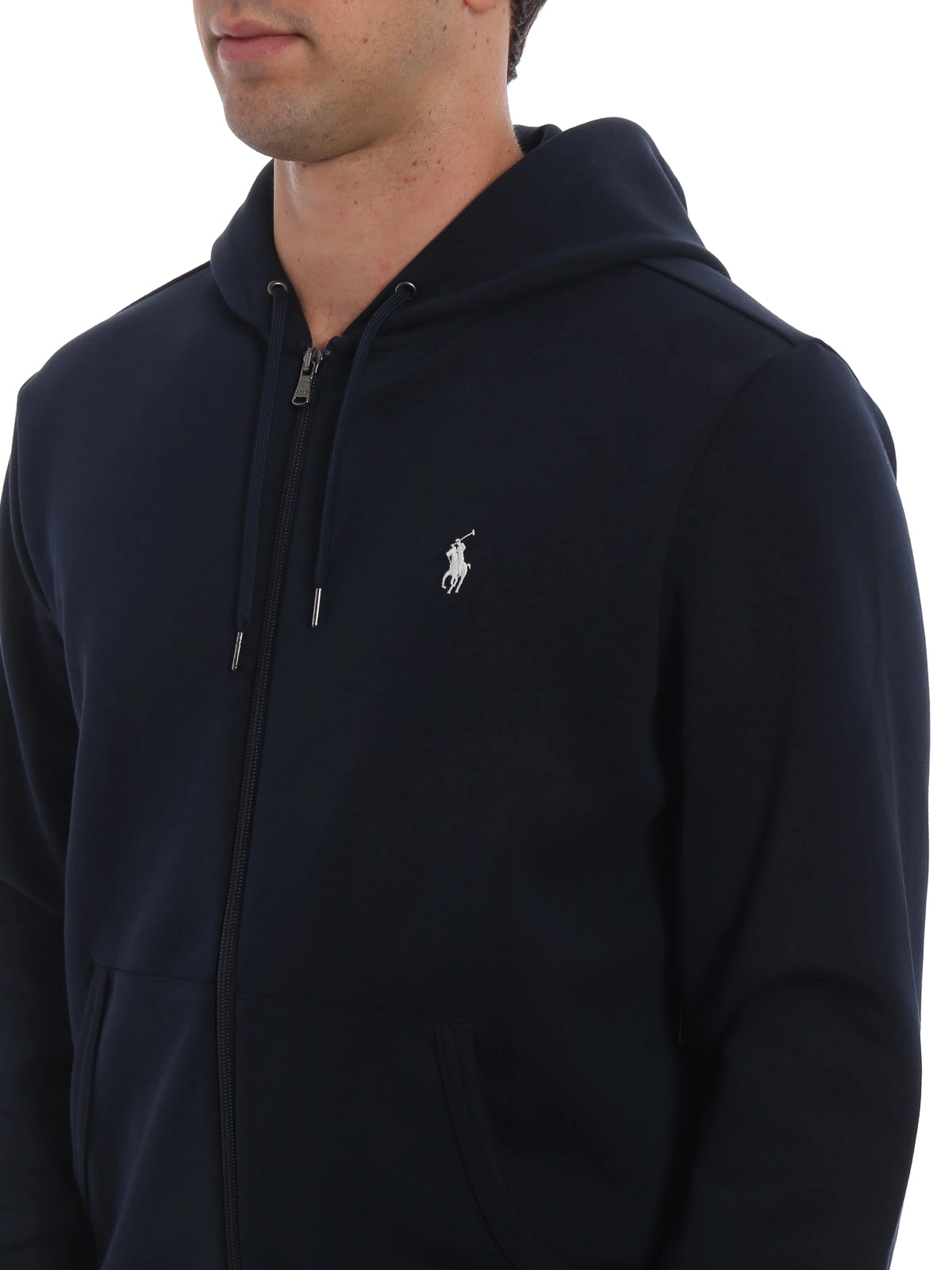 Polo Ralph Lauren Logo Embroidered Zipped Hoodie