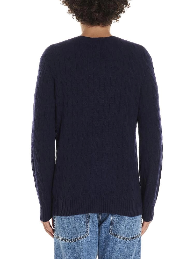 Polo Ralph Lauren Signature Logo Embroidered Cable Knit Jumper