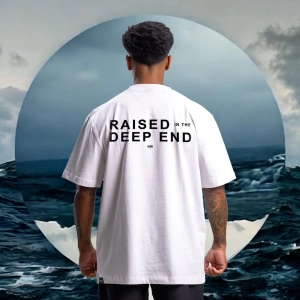 Raised Tee Unisex WHITE
