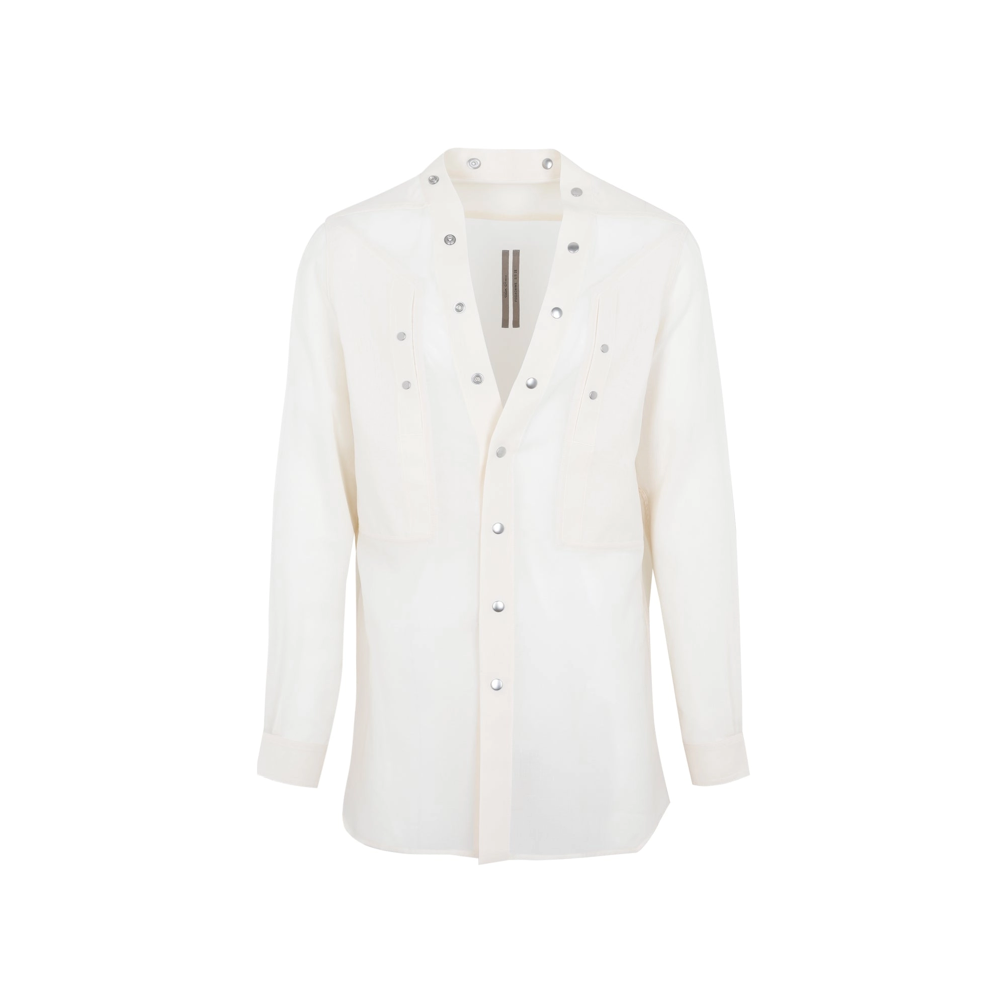 Rick Owens Buttoned V-Neck Shirt