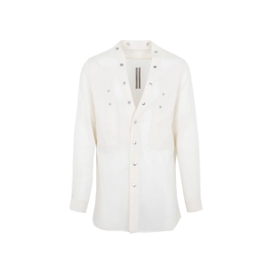 Rick Owens Buttoned V-Neck Shirt