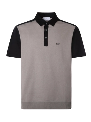 Salvatore Ferragamo Logo Embroidered Polo Shirt