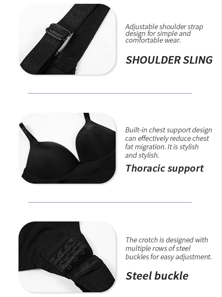 Seamless Tummy Control Push-Up Thong Bodysuit Shapewear