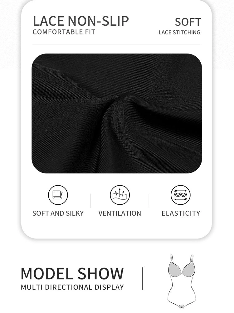 Seamless Tummy Control Push-Up Thong Bodysuit Shapewear