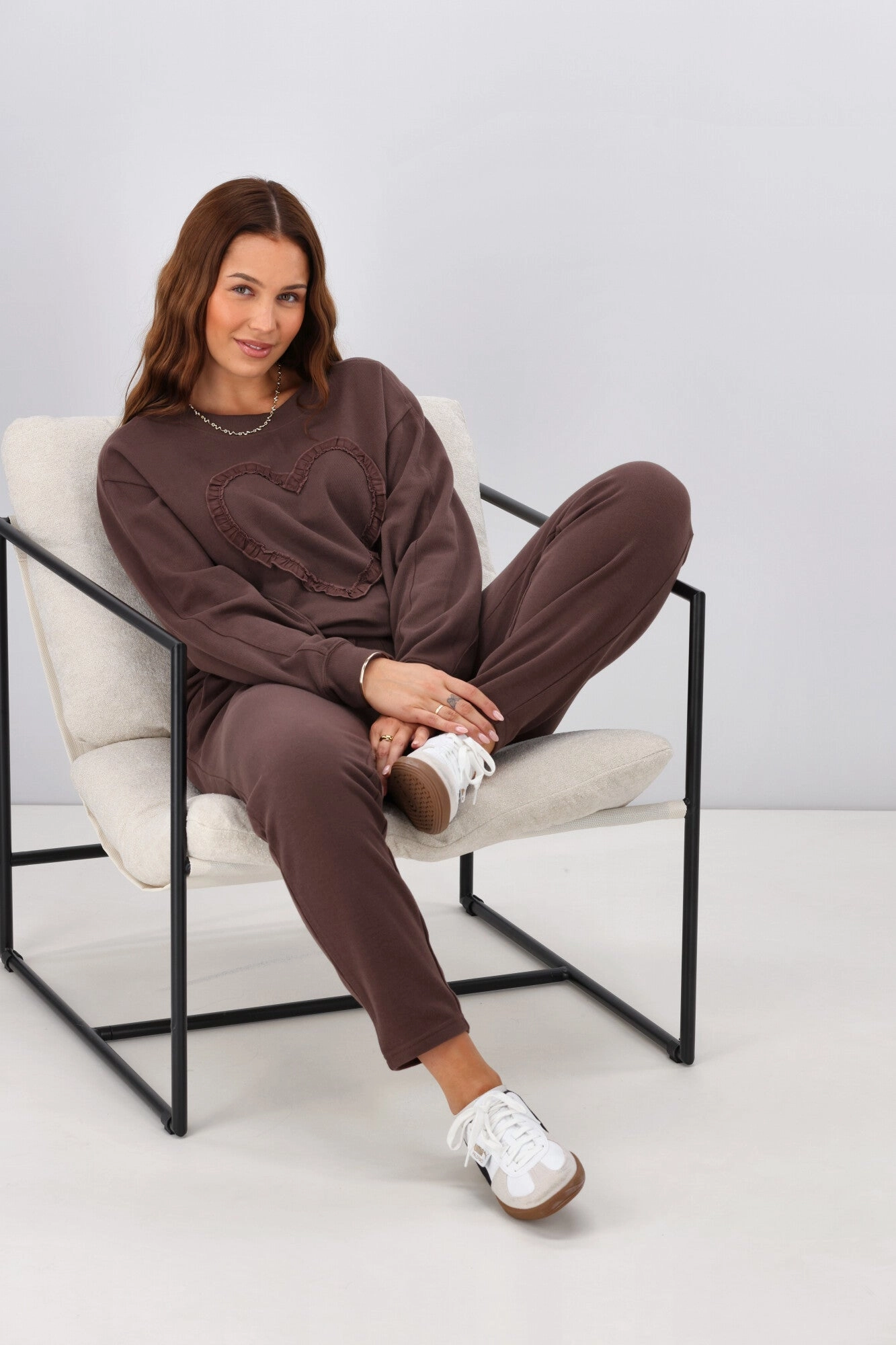 Shine On Label Chaylah Jogger Chocolate Preorder One Late May