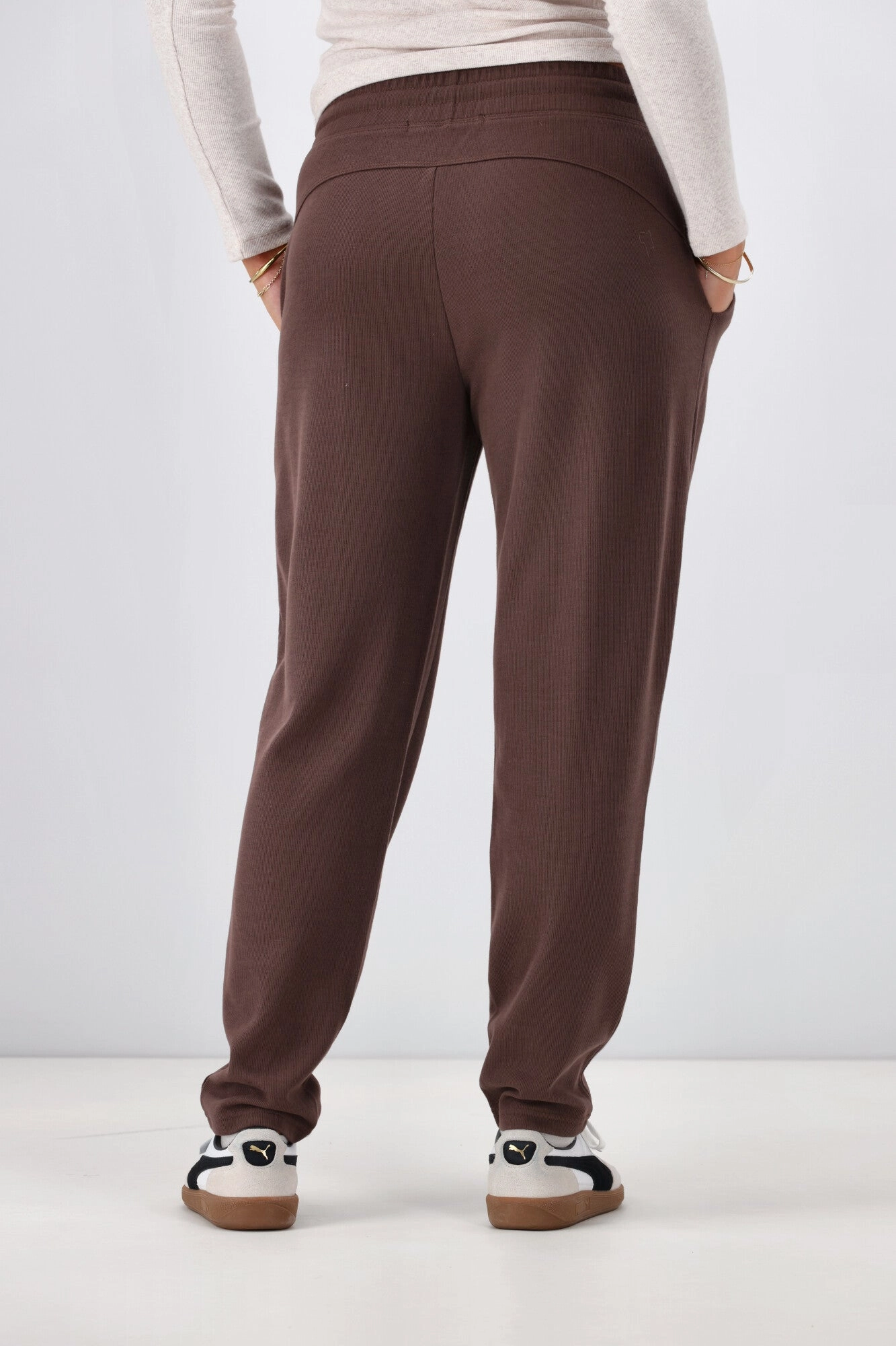 Shine On Label Chaylah Jogger Chocolate Preorder One Late May