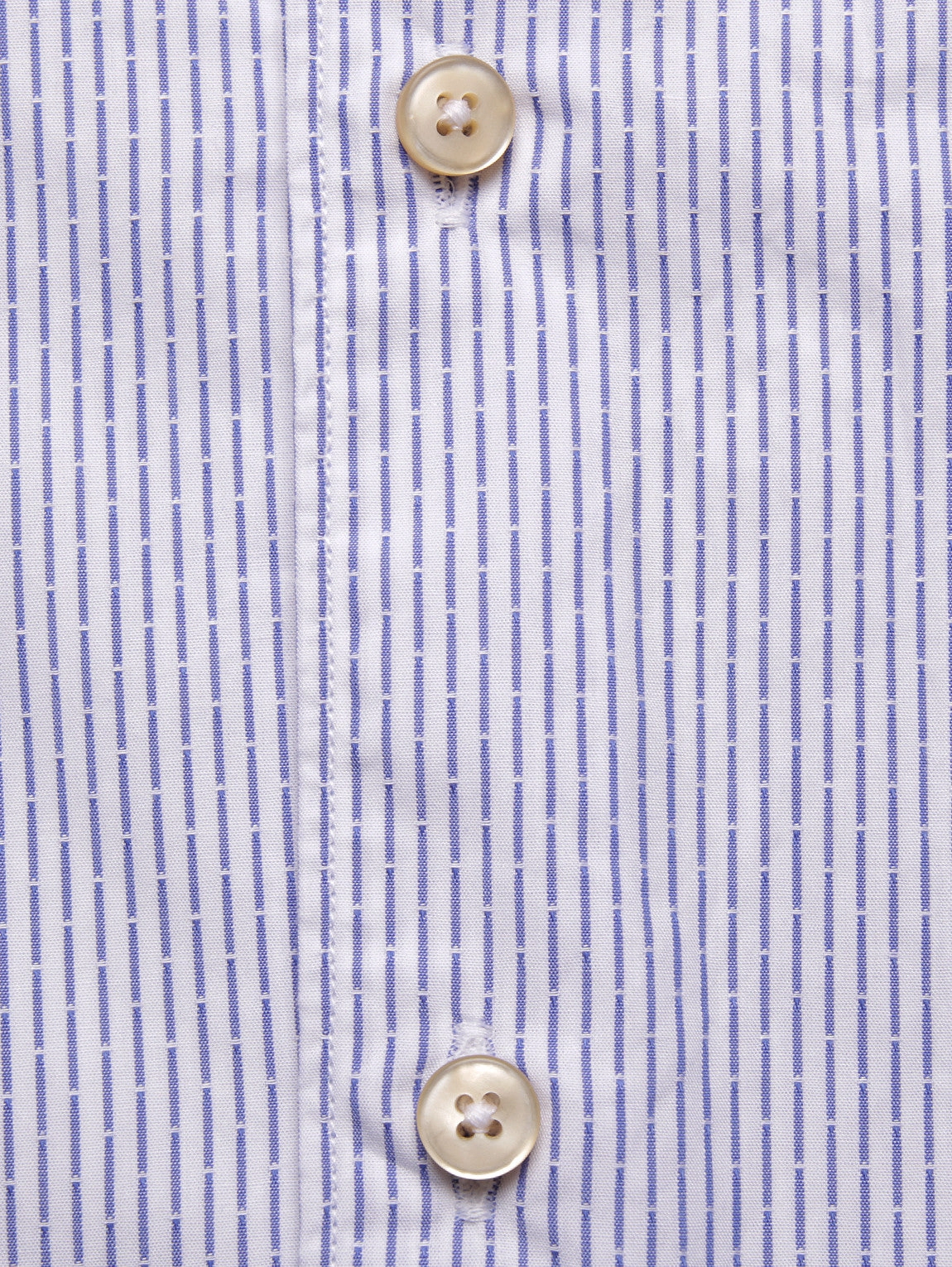 Shirt with Micro Stripes and White / Light Blue Polka Dots