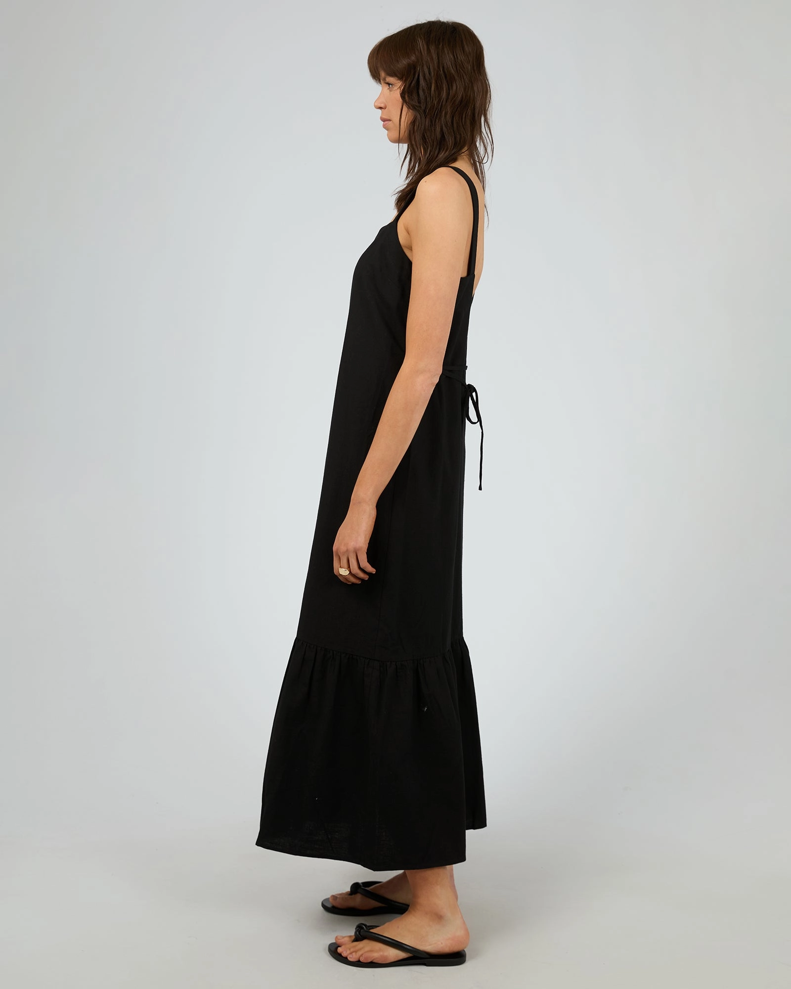 Silent Theory Willa Maxi Dress Black